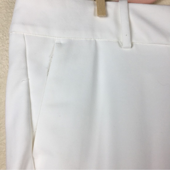 Chico's Women's Stretch Knit Cream Pants Size 2.5/Large - Picture 4 of 11